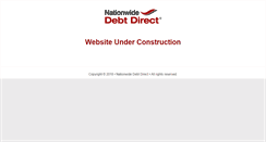 Desktop Screenshot of nationwidedebtdirect.com